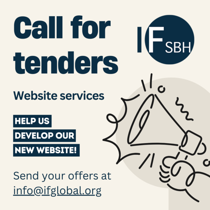 Call for tenders banner