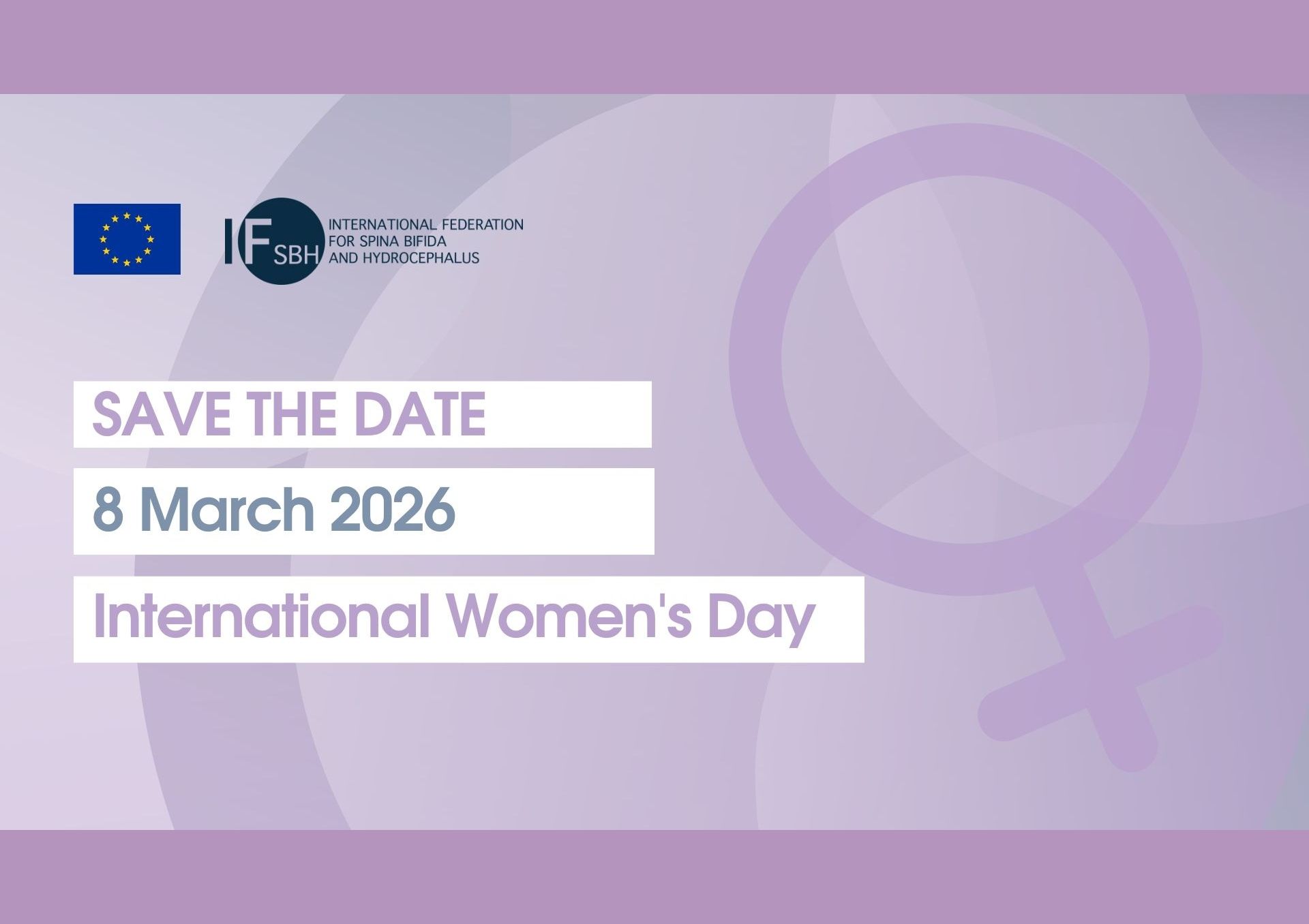 IWD26 Save the date