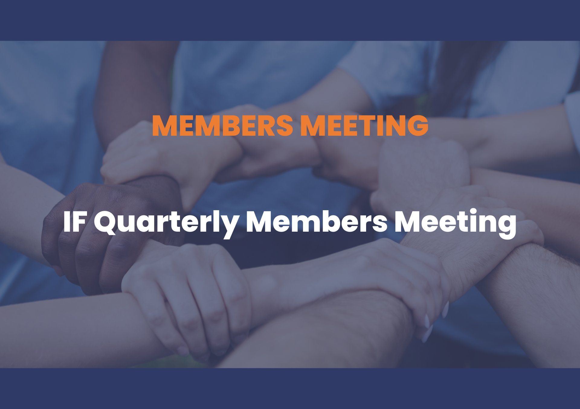 Members meeting