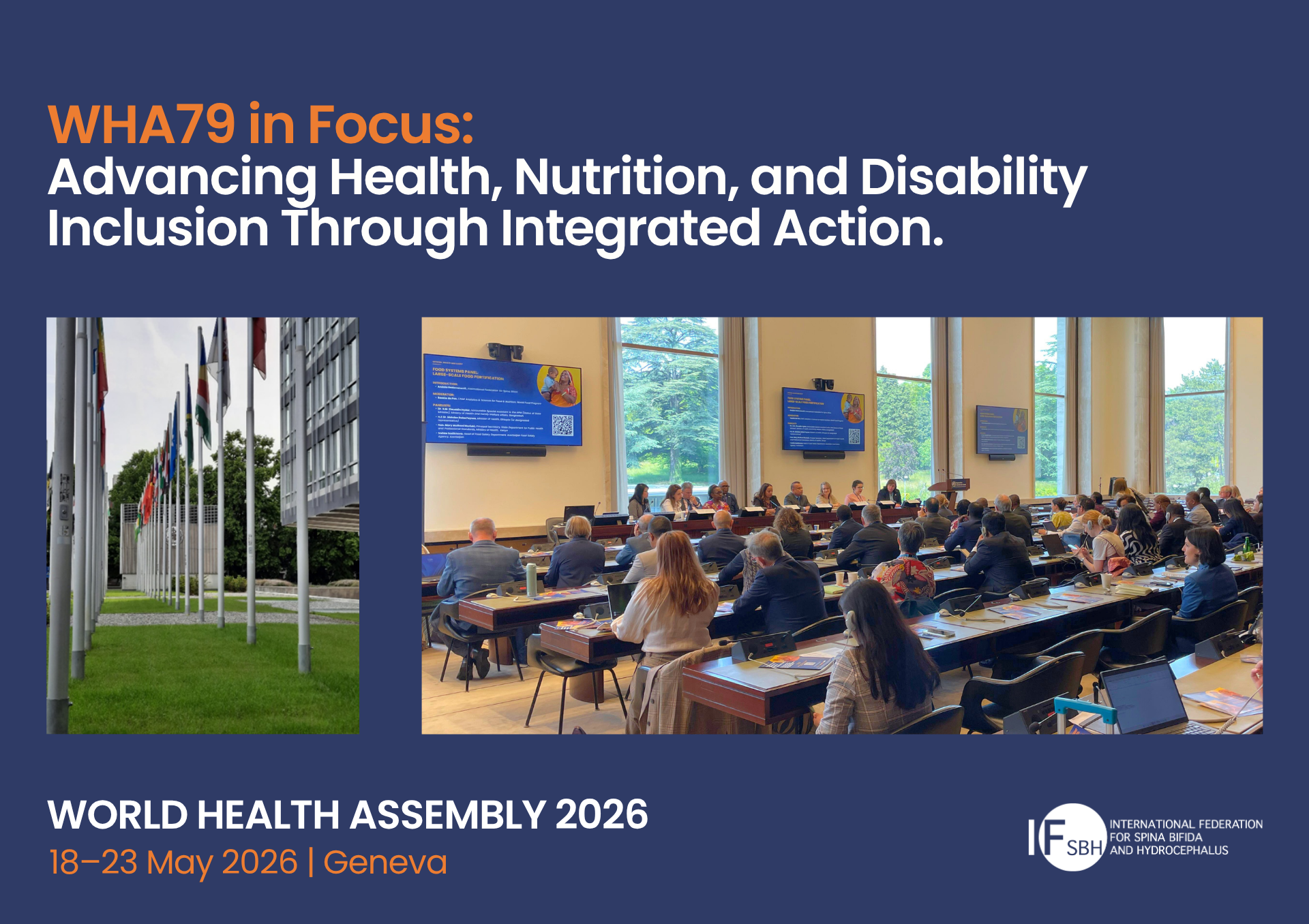 WHA79 in Focus: Advancing Health, Nutrition, and Disability Inclusion Through Integrated Action