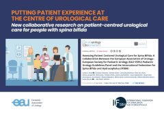 New collaborative research on patient-centred urological care for people with spina bifida